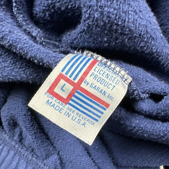 Vintage Chicago Bears Jogger Sweatpants Men's Size L Helmet Logo No Pocket Navy - Picture 6 of 12